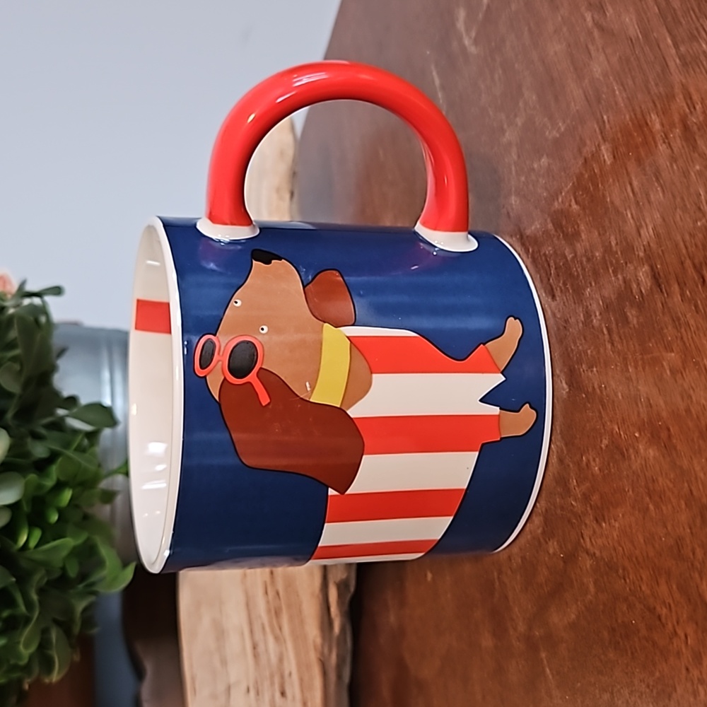 Joules Brightside Dachshund Cuppa Mug